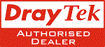 Logo - DrayTek Authorised Dealer 150x68